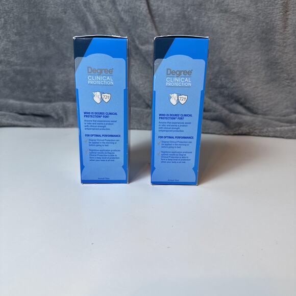 2 Pack Degree Men Antiperspirant Deodorant Clean 72-Hour Sweat 1.7 Oz Exp1/25 - Picture 3 of 7